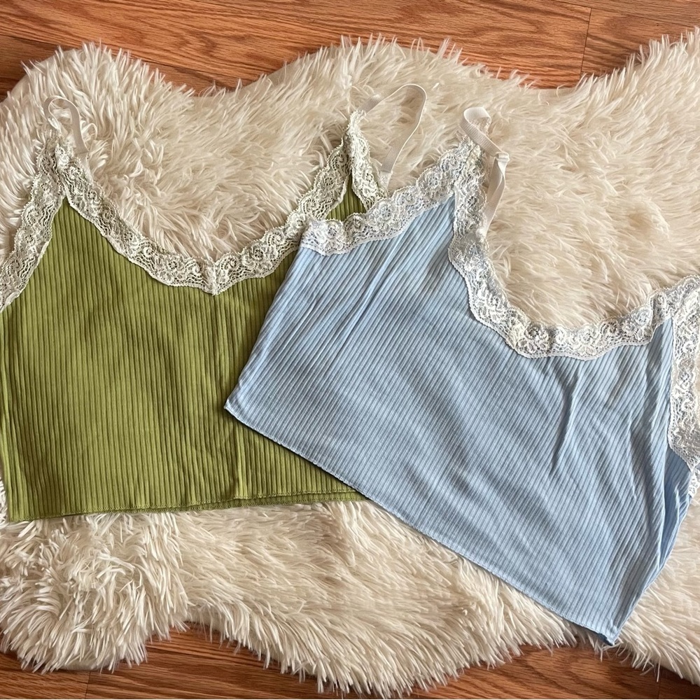 Shein Cropped Cami Top Bundle Large